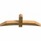 Ekena Millwork Bellingham Rough Sawn Timber Gable Bracket, Western Red Cedar, 72"W x 24"H x 6"D x 6"F, 8/12 Pitch GBW072X24X0606BEL00RWR - alternate 4